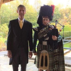 A D Williams Dave and Piper | A D Williams North Devon Funeral Directors